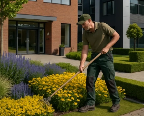 Ook gemeenten en bedrijven vertrouwen op een professionele hovenier